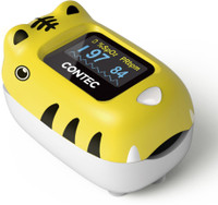 CONTEC CMS50Q1 Pediatric Pulse Oximeter – Fingertip Oxygen & Heart Rate Pulse Oximeter(Yellow)