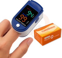 curecheck SO711 Pulse Oximeter(Blue)