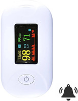 MCP HO-1 Pulse Oximeter with Oxygen Saturation Monitor, Heart Rate Monitor Pulse Oximeter(White)