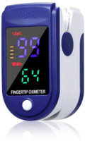 curecheck SO 711 Oxygen Saturation Monitor, Pulse Rate and SpO2 Level Oxygen Meter Pulse Oximeter(Blue/White)