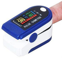 Dr Diaz CONTEC FINGERTIP PULSE OXIMETER CMS-50D Pulse Oximeter(White, Blue)