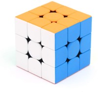 RAGVEE 3x3 SpeedCube High Speed Smooth Turning Magic Cube Puzzle Brainteaser-RUBIC CUBE(1 Pieces)