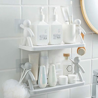 SKOLL SHELF21 Plastic Wall Shelf(Number of Shelves - 1, White)