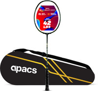 apacs Z-Ziggler Reborn Max Energy & Power | 42LBS Hi-Tension | Slim Shaft | Head Heavy Black Unstrung Badminton Racquet(Pack of: 1, 84 g)