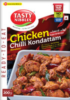 Tasty Nibbles Ready To Eat Chicken Chilli Kondattam|No Added Preservatives(200 g)