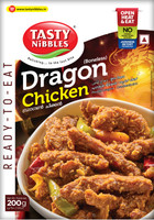Tasty Nibbles Ready To Eat Dragon Chicken|No Added Preservatives Using Retort Technology(200 g)