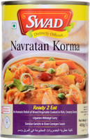 SWAD Ready to Eat Navratan Korma | Instant Mix |(450 g)