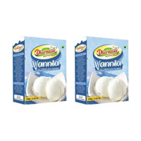 Dharmasut Vanilla Instant Ice cream Mix Powder 100g*2 | 200 g(Pack of 2)