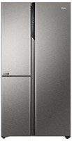 Haier 628 L Frost Free Triple Door Inverter Technology Star Refrigerator(SILVER, HRT683IS)