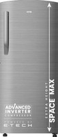 IFB 197 L Direct Cool Single Door 5 Star Refrigerator  with Powered by E-Tech, with Extraordinary Storage, Advanced Inverter Compressor(Brush Grey, IFBDC-2235DBSE)