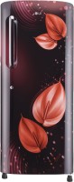 View LG 235 L Direct Cool Single Door 3 Star Refrigerator  with Fast Ice Making(Scarlet Victoria, GL-B241ASVD) Price Online(LG)