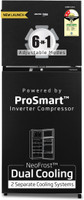 Voltas Beko 283 L Frost Free Double Door 2 Star Refrigerator(Wooden Black, RFF334D/WPV100RXBD)