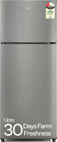 Godrej 223 L Frost Free Double Door 2 Star Refrigerator  with Advanced Inverter and 95%+ Food Surface Disinfection(Steel Glow, RF EON 244B RI ST GL)