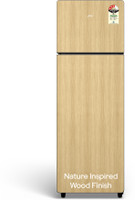 Godrej 244 L Frost Free Double Door 3 Star Refrigerator  with Wood Finish, 30 Days Farm Freshness(Oak Wood, Black, RT EONVOGUE 280C RI OK WD)