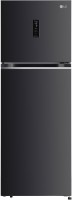 View LG 340 L Frost Free Double Door 3 Star Convertible Refrigerator(Ebony Sheen, GL-T342VESX)  Price Online