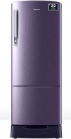 SAMSUNG 246 L Direct Cool Single Door 3 Star Refrigerator with Base Drawer  with Digital Inverter(Pebble Blue, RR26C3893UT/HL) (Samsung)  Buy Online