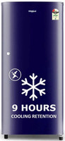 Whirlpool 184 L Direct Cool Single Door 2 Star Refrigerator(Solid Blue / Blue, 205 WDE CLS 2S SAPPHIRE BLUE-Z)