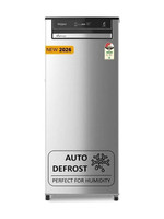 Whirlpool 192 L Direct Cool Single Door 3 Star Refrigerator  with 3 star Refrigerator with Auto Defrost Technology(Radiant Steel, 215 VMPRO PRM 3S RADIANT STEEL-Y)