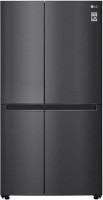 View LG 688 L Frost Free Side by Side 5 Star Refrigerator(Matt Black, GC-B257KQBV)  Price Online