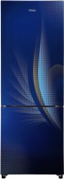 View Haier 276 L Frost Free Double Door 3 Star Convertible Refrigerator(Naval Glass, HRB-2964PNG-E) Price Online(Haier)