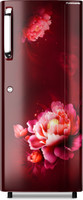 Panasonic 230 L Direct Cool Single Door 3 Star Refrigerator(Becky Red Floral, NR-A242CFRN)