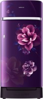 SAMSUNG 198 L Direct Cool Single Door 4 Star Refrigerator with Base Drawer(Camellia Purple, RR21T2H2XCR/HL)