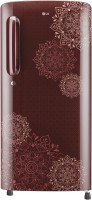 LG 190 L Direct Cool Single Door 5 Star Refrigerator(Ruby Regal, GL-B201ARRZ) (LG) Delhi Buy Online