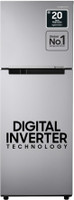SAMSUNG 253 l Frost Free Double Door 2 Star Refrigerator(Gray silver, RT28A3032GS/HL)