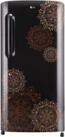 View LG 215 L Direct Cool Single Door 5 Star Refrigerator(Ebony Regal, GL-B221AERZ)  Price Online