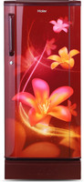 Haier 190 L Direct Cool Single Door 2 Star Refrigerator with Base Drawer(Red Erica, HRD-1902PRE-E)