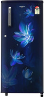 Whirlpool 184 L Direct Cool Single Door 4 Star Refrigerator(Blue, 205 WDE PRM 4SInv SAPPHIRE FLOWER RAIN-Z)