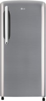 LG 204 L Direct Cool Single Door 5 Star Refrigerator(Shiny Steel, GL-B211HPZZ)