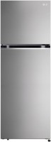 View LG 360 L Frost Free Double Door 2 Star Convertible Refrigerator(Shiny Steel, GL-S382SPZY)  Price Online