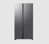 Samsung 643 L Frost Free Side by Side 2 Star Convertible Refrigerator(Refined Inox, RS76CG80X0S9HL/2024)