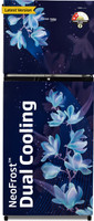 Voltas Beko by A Tata Product 228 L Frost Free Double Door 2 Star Refrigerator(Nightangle Blue, RFF265D / W0NBR0I0000GO)