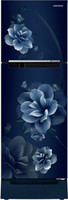 Samsung 236 L Frost Free Double Door 2 Star Refrigerator with Base Drawer(Camellia Blue, RT28C3122CU/HL)