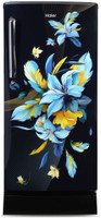 Haier 195 L Direct Cool Single Door 5 Star Refrigerator with Base Drawer(Black Opal, HRD-1955PKO)