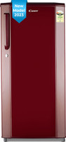 CANDY 165 L Direct Cool Single Door 1 Star Refrigerator  with Stabilizer free Operation(Burgundy Red, CSD1761RM)