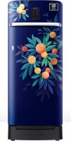SAMSUNG 215 L Direct Cool Single Door 4 Star Refrigerator with Base Drawer  with Digi-Touch Cool, Digital Inverter(Orange Blossom Blue, RR23C2F24NK/HL) (Samsung) Tamil Nadu Buy Online