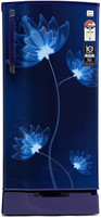 Godrej 200 L Direct Cool Single Door 4 Star Refrigerator with Base Drawer(Glass Blue, RD EDGE 215D 43 TDI GL BL)