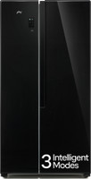 Godrej 564 L Frost Free Side by Side Refrigerator  with Glass Door, Multi Air Flow Technology, And Customised Temperature Settings(Glass Black, RS EONVELVET 579 RFD GL BK)