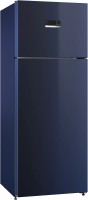 BOSCH 358 L Frost Free Double Door Top Mount 3 Star Refrigerator(Transition Blue, CTC35BT3NI)   Refrigerator  (Bosch)