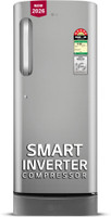 LG 224 L Direct Cool Single Door 5 Star Refrigerator with Base Drawer(Shiny Steel, GLD2356ZAPZ)