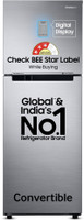 Samsung 236 L Frost Free Double Door 3 Star Convertible Refrigerator  with Digital Inverter and Display(Elegant Inox, RT28C3733S8/HL)