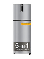 Whirlpool 327 L Frost Free Double Door 3 Star Refrigerator(Illusia Steel, IF INV 375 ILLUSIA STEEL(3S) CONV-Y)