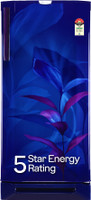 Godrej 234 L Direct Cool Single Door 5 Star Refrigerator with Base Drawer  with Energy Efficient Inverter Compressor(Marine Blue, RD 240E TDI MN BL / RD EDGEPRO 255E TDI MN BL)