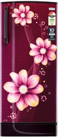 Godrej 221 L Direct Cool Single Door 3 Star Refrigerator with Base Drawer(Pearl Wine, RD 2213 PTDI 33 PL WN)