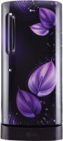 LG 215 L Direct Cool Single Door 3 Star Refrigerator with Base Drawer(Purple Victoria, GL-D221APVD)