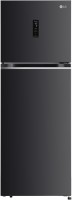 View LG 360 L Frost Free Double Door 3 Star Convertible Refrigerator(Ebony Sheen, GL-T382VESX) Price Online(LG)