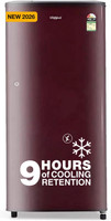 Whirlpool 184 L Direct Cool Single Door 2 Star Refrigerator  with upto 9 hour cooling retention, fridge, (2026 Model)(Sherry Wine, 205 WDE CLS 2S SHERRY WINE-Y)